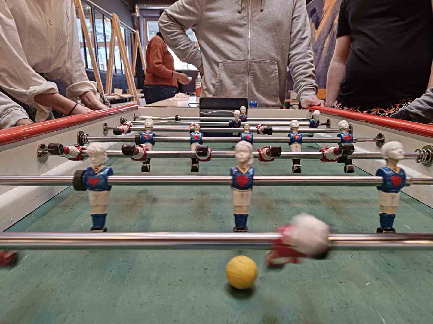 Couverture baby-foot